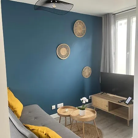 Appartement Studio Carnot - Proche Docks 76, Kindarena Et Centre De Rouen - Stationnement Gratuit - Netflix - Wifi